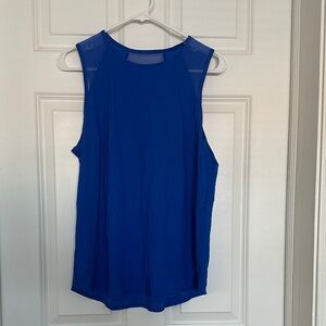 Lululemon Athletica Vibrant Blue Tank Top